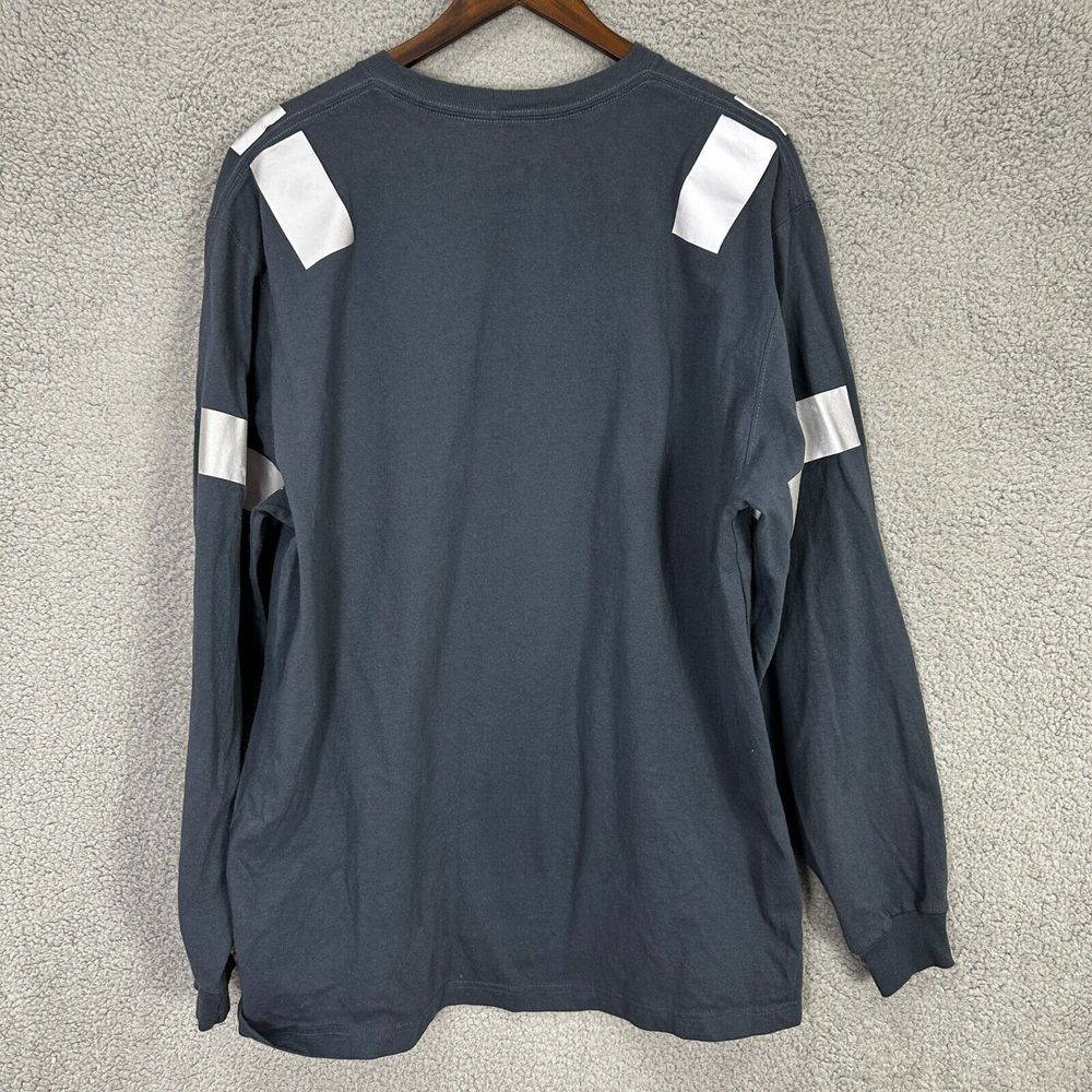 CARHARTT shirt mens large gray high visibility reflective safety long sleeve - Picture 6 of 6